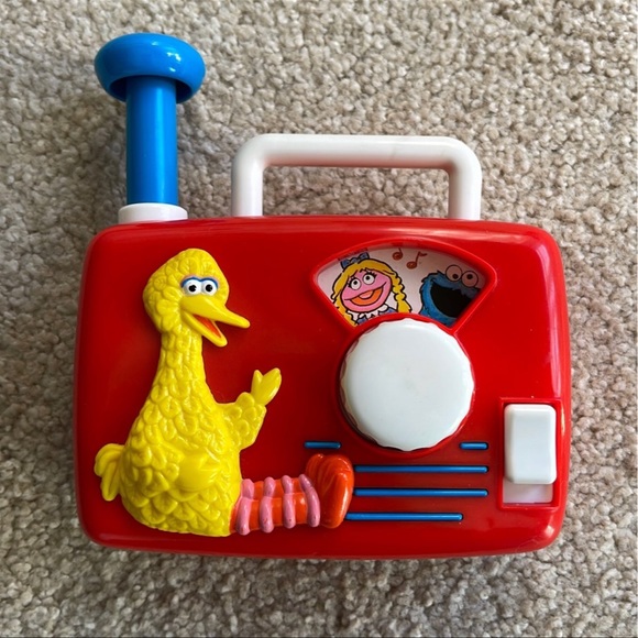 TYCO Toys Vintage Tyco Sesame Street Big Bird Wind Up Musical Toy